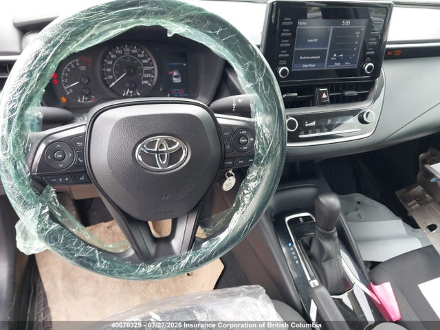 Продаж на аукціоні авто 2022 Toyota Corolla L, vin: 5YFBPMBE4NP318866, номер лоту: 40078329