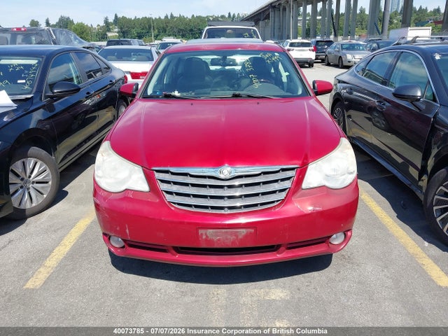 2010 Chrysler Sebring Limited მანქანა იყიდება აუქციონზე, vin: 1C3CC5FV8AN187484, აუქციონის ნომერი: 40073785