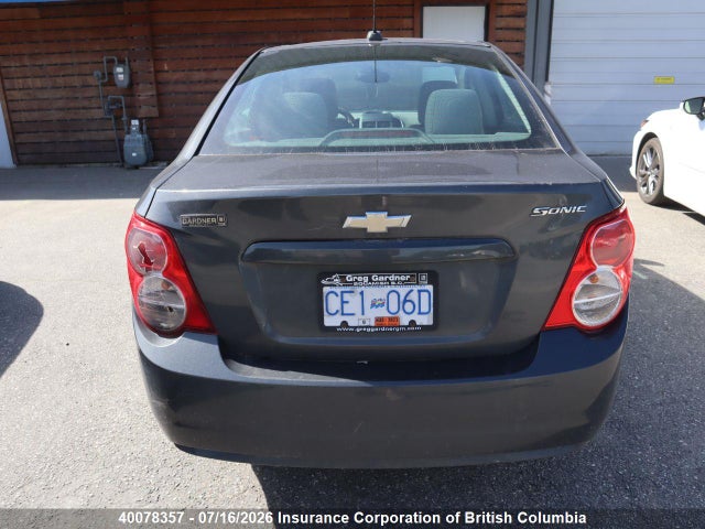 Chevrolet Sonic 2016 1G1JA5SH0G4116215 Image 5