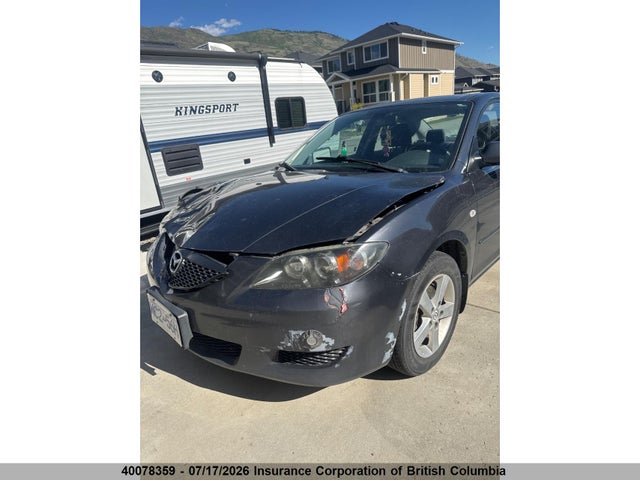 2005 Mazda Mazda3 Gs/gx მანქანა იყიდება აუქციონზე, vin: JM1BK12FX51313438, აუქციონის ნომერი: 40078359
