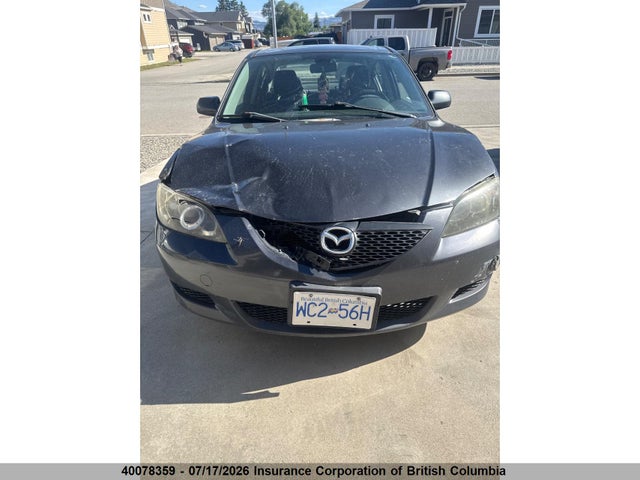 2005 Mazda Mazda3 Gs/gx მანქანა იყიდება აუქციონზე, vin: JM1BK12FX51313438, აუქციონის ნომერი: 40078359