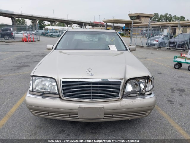 Aukcja sprzedaży 1999 Mercedes-benz S 500, vin: WDBGA51G6XA412625, numer aukcji: 40078370