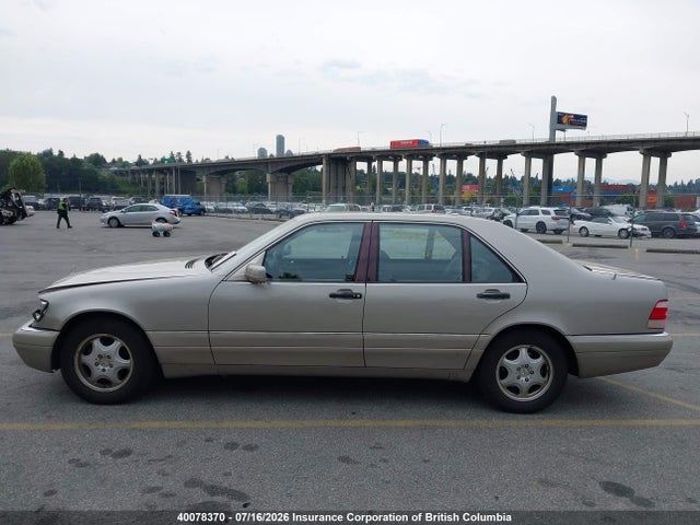 Aukcja sprzedaży 1999 Mercedes-benz S 500, vin: WDBGA51G6XA412625, numer aukcji: 40078370