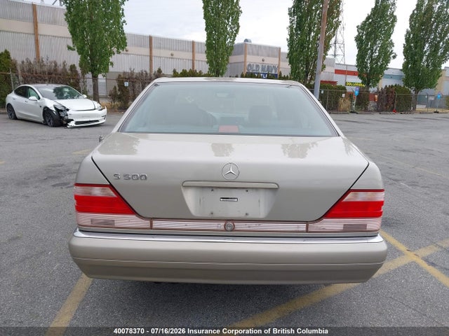 Aukcja sprzedaży 1999 Mercedes-benz S 500, vin: WDBGA51G6XA412625, numer aukcji: 40078370