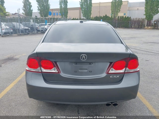 2010 Acura Csx მანქანა იყიდება აუქციონზე, vin: 2HHFD5F71AH200640, აუქციონის ნომერი: 40078380