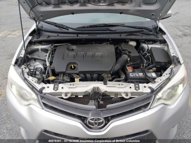 40078381 :رقم المزاد ، 2T1BURHE4FC422403 vin ، 2015 Toyota Corolla L/le/le Pls/prm/s/s Pls مزاد بيع