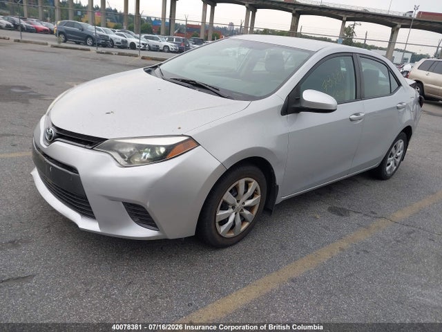 40078381 :رقم المزاد ، 2T1BURHE4FC422403 vin ، 2015 Toyota Corolla L/le/le Pls/prm/s/s Pls مزاد بيع
