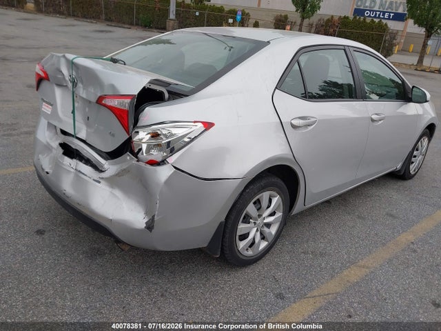 40078381 :رقم المزاد ، 2T1BURHE4FC422403 vin ، 2015 Toyota Corolla L/le/le Pls/prm/s/s Pls مزاد بيع