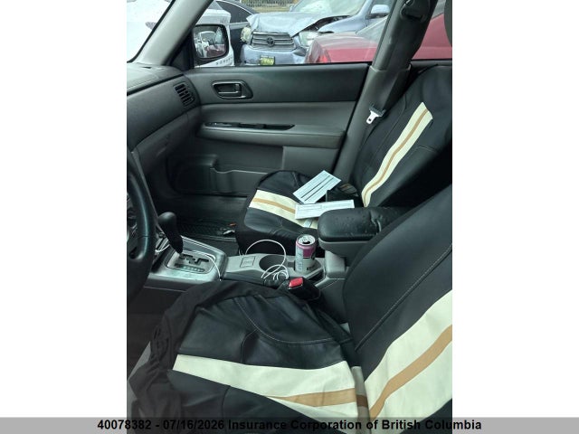 40078382 :رقم المزاد ، JF1SG63618H708509 vin ، 2008 Subaru Forester X مزاد بيع