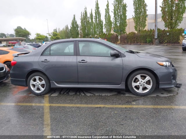 40078385 :رقم المزاد ، 2T1BU4EE4BC601106 vin ، 2011 Toyota Corolla S/le مزاد بيع