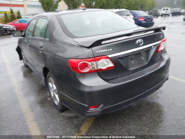40078385 :رقم المزاد ، 2T1BU4EE4BC601106 vin ، 2011 Toyota Corolla S/le مزاد بيع