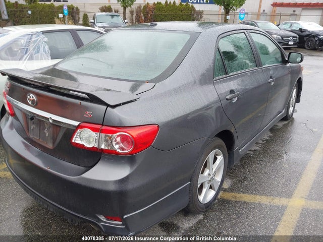 40078385 :رقم المزاد ، 2T1BU4EE4BC601106 vin ، 2011 Toyota Corolla S/le مزاد بيع