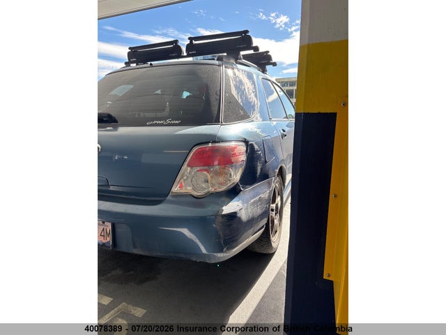 Продажа на аукционе авто 2007 Subaru Impreza 2.5i, vin: JF1GG61667G800776, номер лота: 40078389