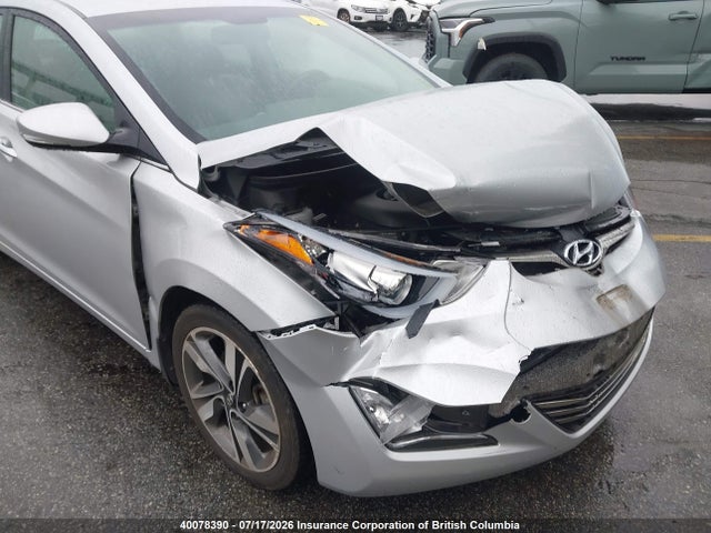 40078390 :رقم المزاد ، KMHDH4AH5EU112942 vin ، 2014 Hyundai Elantra Se/sport/limited مزاد بيع