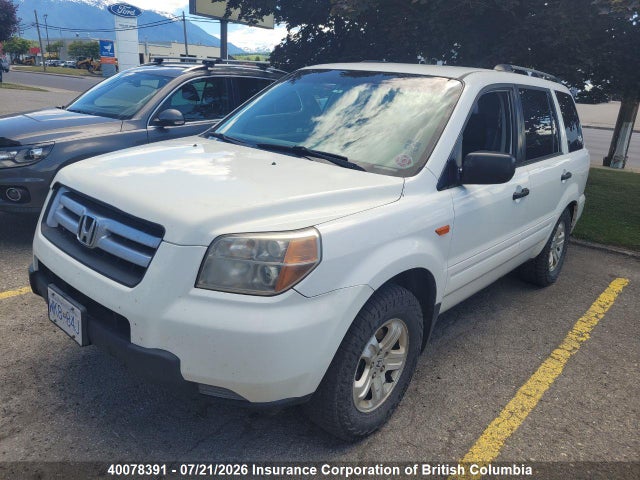Продаж на аукціоні авто 2007 Honda Pilot, vin: 2HKYF18127H000423, номер лоту: 40078391