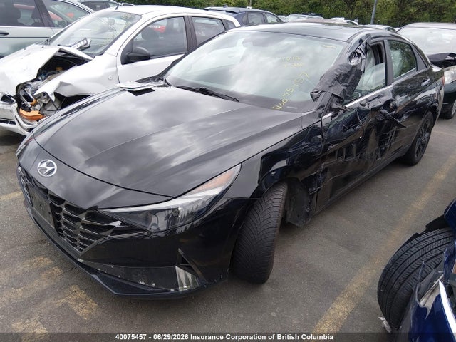 2022 Hyundai Elantra Limited მანქანა იყიდება აუქციონზე, vin: KMHLN4AJ8NU015810, აუქციონის ნომერი: 40075457