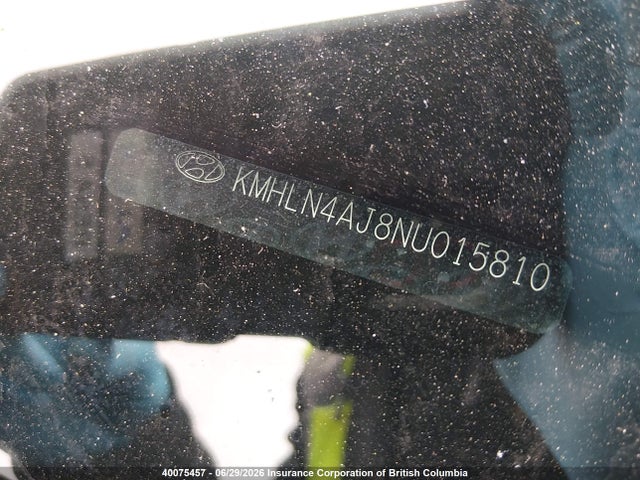 2022 Hyundai Elantra Limited მანქანა იყიდება აუქციონზე, vin: KMHLN4AJ8NU015810, აუქციონის ნომერი: 40075457