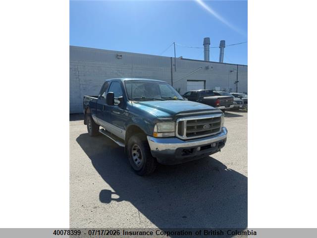 40078399 :رقم المزاد ، 1FTSX31F31EB12515 vin ، 2001 Ford F350 مزاد بيع