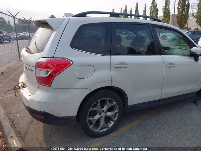 2016 Subaru Forester 2.5i Touring მანქანა იყიდება აუქციონზე, vin: JF2SJCXC6GH551988, აუქციონის ნომერი: 40078400
