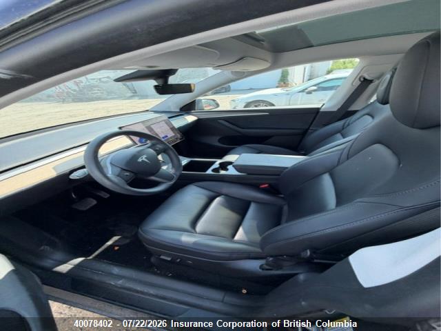 Aukcja sprzedaży 2023 Tesla Model Y, vin: LRWYGDEE7PC079487, numer aukcji: 40078402