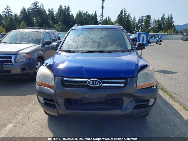 2005 Kia New Sportage მანქანა იყიდება აუქციონზე, vin: KNDJF722657082020, აუქციონის ნომერი: 40075716
