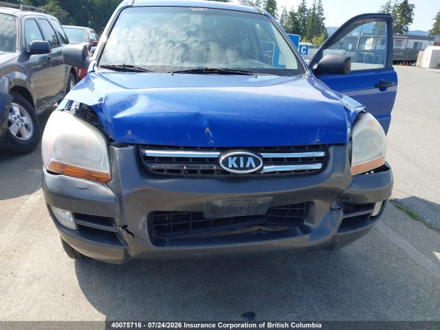 2005 Kia New Sportage მანქანა იყიდება აუქციონზე, vin: KNDJF722657082020, აუქციონის ნომერი: 40075716