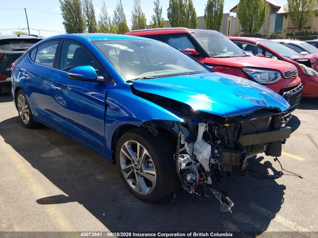 Продаж на аукціоні авто 2017 Hyundai Elantra Se/value/limited, vin: KMHD84LF3HU360896, номер лоту: 40073841