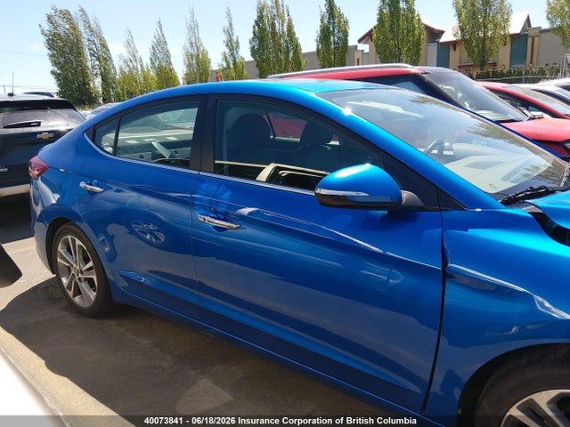 40073841 :رقم المزاد ، KMHD84LF3HU360896 vin ، 2017 Hyundai Elantra Se/value/limited مزاد بيع