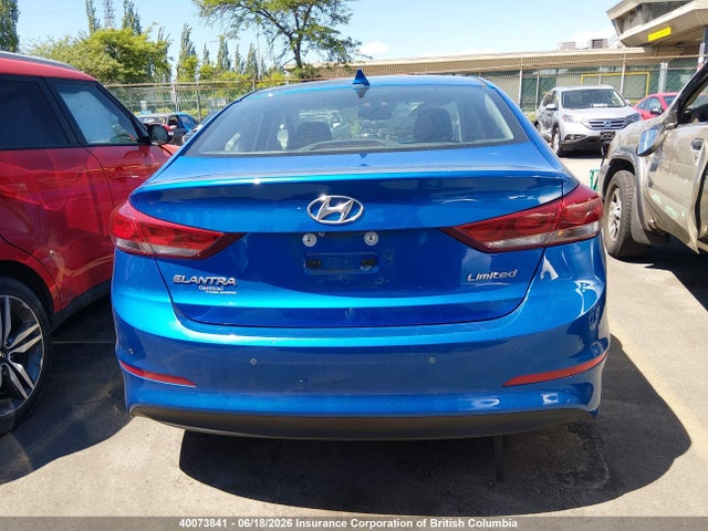 40073841 :رقم المزاد ، KMHD84LF3HU360896 vin ، 2017 Hyundai Elantra Se/value/limited مزاد بيع