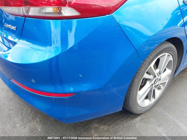 40073841 :رقم المزاد ، KMHD84LF3HU360896 vin ، 2017 Hyundai Elantra Se/value/limited مزاد بيع