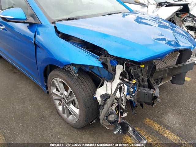 40073841 :رقم المزاد ، KMHD84LF3HU360896 vin ، 2017 Hyundai Elantra Se/value/limited مزاد بيع