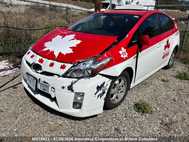 Продажа на аукционе авто 2010 Toyota Prius, vin: JTDKN3DU8A0054172, номер лота: 40078422