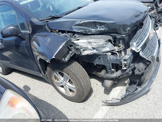 Продаж на аукціоні авто 2013 Chevrolet Trax 1lt, vin: 3GNCJLSBXDL211331, номер лоту: 40074695