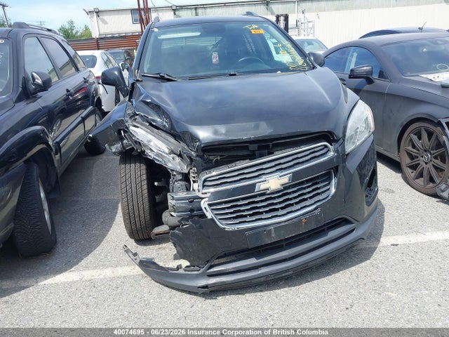 2013 Chevrolet Trax 1lt მანქანა იყიდება აუქციონზე, vin: 3GNCJLSBXDL211331, აუქციონის ნომერი: 40074695