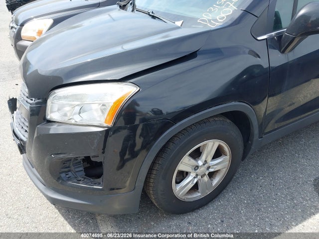 2013 Chevrolet Trax 1lt მანქანა იყიდება აუქციონზე, vin: 3GNCJLSBXDL211331, აუქციონის ნომერი: 40074695