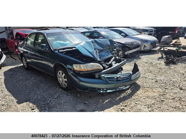 40078423 :رقم المزاد ، 1HGCG56762A812282 vin ، 2002 Honda Accord Se مزاد بيع