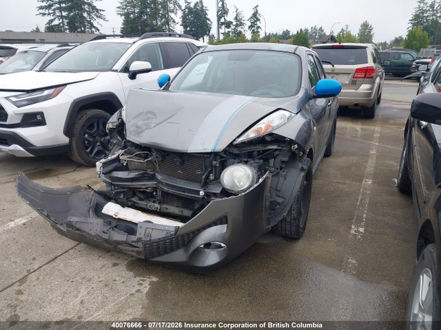 2013 Nissan Juke S/sv/sl მანქანა იყიდება აუქციონზე, vin: JN8AF5MV8DT225037, აუქციონის ნომერი: 40076666