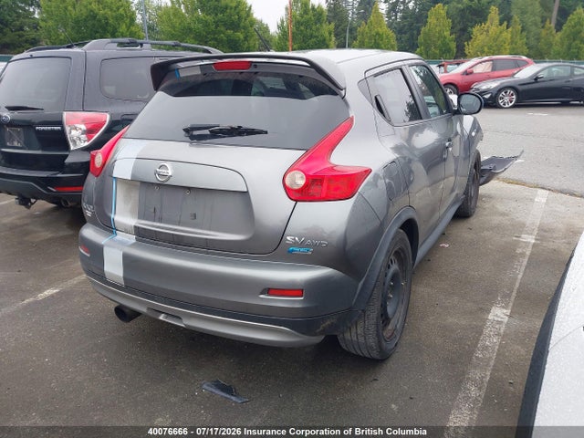 2013 Nissan Juke S/sv/sl მანქანა იყიდება აუქციონზე, vin: JN8AF5MV8DT225037, აუქციონის ნომერი: 40076666