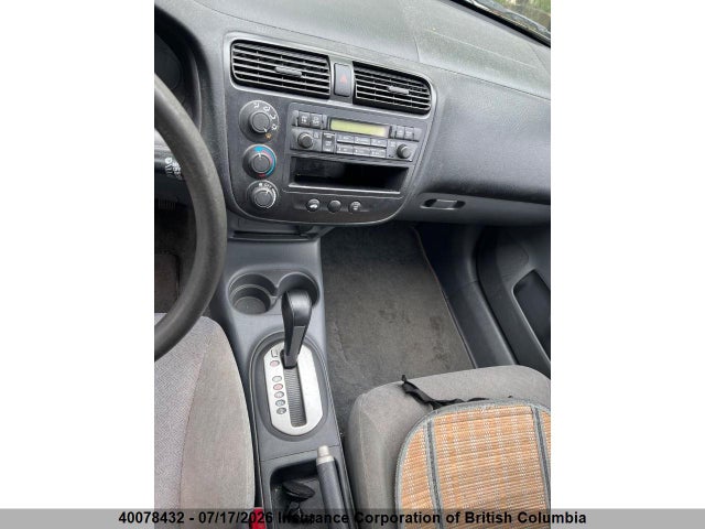 Продажа на аукционе авто 2002 Honda Civic, vin: 2HGES16152H904125, номер лота: 40078432