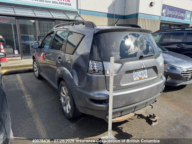 Продажа на аукционе авто 2012 Mitsubishi Outlander Ls, vin: JA4JT3AX8CU607070, номер лота: 40078436