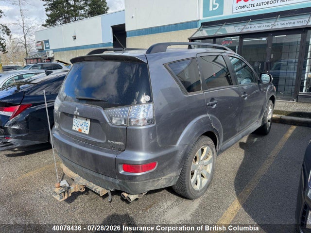 40078436 :رقم المزاد ، JA4JT3AX8CU607070 vin ، 2012 Mitsubishi Outlander Ls مزاد بيع