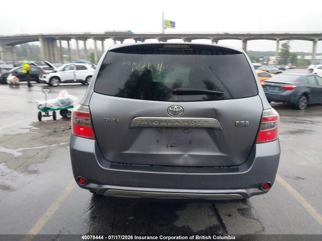 Продаж на аукціоні авто 2008 Toyota Highlander Hybrid Hybrid, vin: JTEEW41A382013730, номер лоту: 40078444