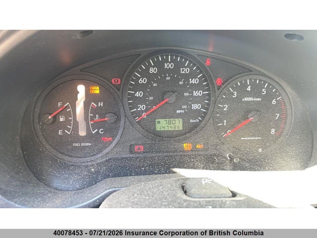 40078453 :رقم المزاد ، JF1GD67525H512512 vin ، 2005 Subaru Impreza 2.5 Rs مزاد بيع