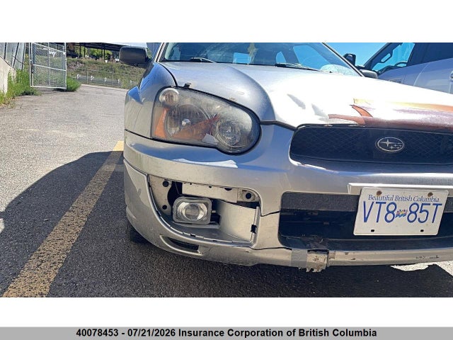 40078453 :رقم المزاد ، JF1GD67525H512512 vin ، 2005 Subaru Impreza 2.5 Rs مزاد بيع