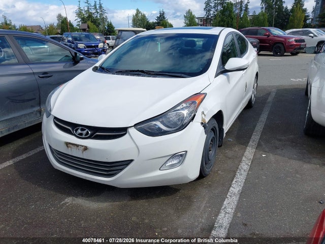 Продажа на аукционе авто 2013 Hyundai Elantra Gls/limited, vin: 5NPDH4AE1DH212829, номер лота: 40078461