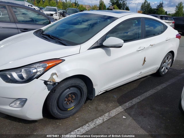 Продажа на аукционе авто 2013 Hyundai Elantra Gls/limited, vin: 5NPDH4AE1DH212829, номер лота: 40078461
