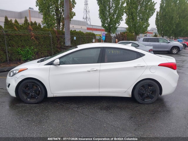 40078479 :رقم المزاد ، 5NPDH4AE0DH275016 vin ، 2013 Hyundai Elantra Gls/limited مزاد بيع