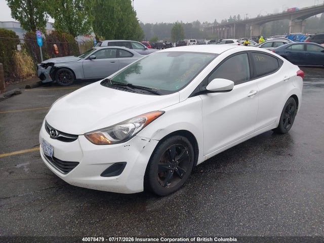 40078479 :رقم المزاد ، 5NPDH4AE0DH275016 vin ، 2013 Hyundai Elantra Gls/limited مزاد بيع