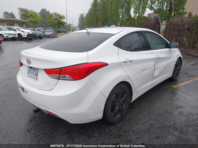 40078479 :رقم المزاد ، 5NPDH4AE0DH275016 vin ، 2013 Hyundai Elantra Gls/limited مزاد بيع