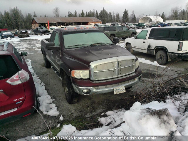 Продаж на аукціоні авто 2005 Dodge Ram 3500 St/slt, vin: 3D7LS38C05G853594, номер лоту: 40078481